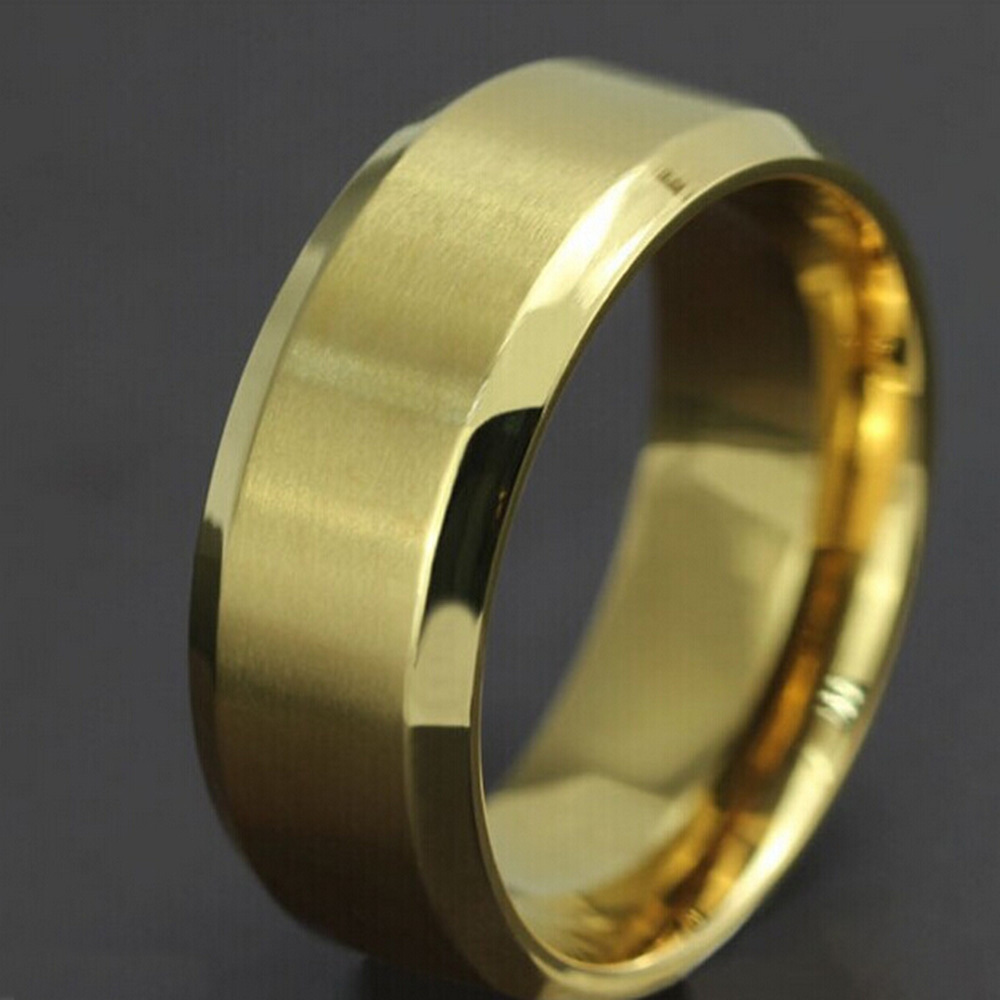 Мужские кольца золото Титан