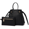 Chic Bucket Bag Women 2016 New Fashion MINI Hand Bag Concise Drawstring Composite Bag Fashion Small