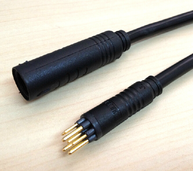 electric bicycle controller e bike 9 pin waterproof connector wire copper connectors cable plug
