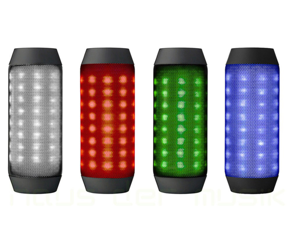Portable LED Light Speaker Stereo Wireless Bluetooth Speaker With TF Card Slot Portable LED Light Speaker Stereo Wireless Bluetooth Speaker With TF Card Slot