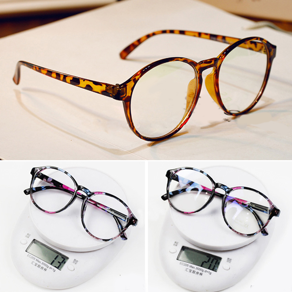 WholesaleNew Vintage Optical Glasses Frame Clear Glass Men Women Brand Round Clear Transparent