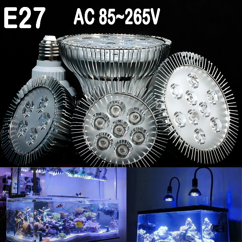 (1 ./) E27    , AC85-265V, 21 /27 /36 /45 /54 ,  Fish Tank 