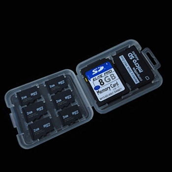8 в 1 микро SD SDHC TF MS карт памяти коробка для хранения держателя протектора жесткий чехол