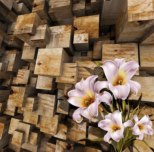 Compra baño wallpaper 3d efecto online al por mayor de ...