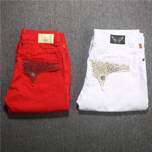 2015 new arrival hot mens designer jeans men robin jeans famous brand robin jeans denim with wings american flag jeans plus size