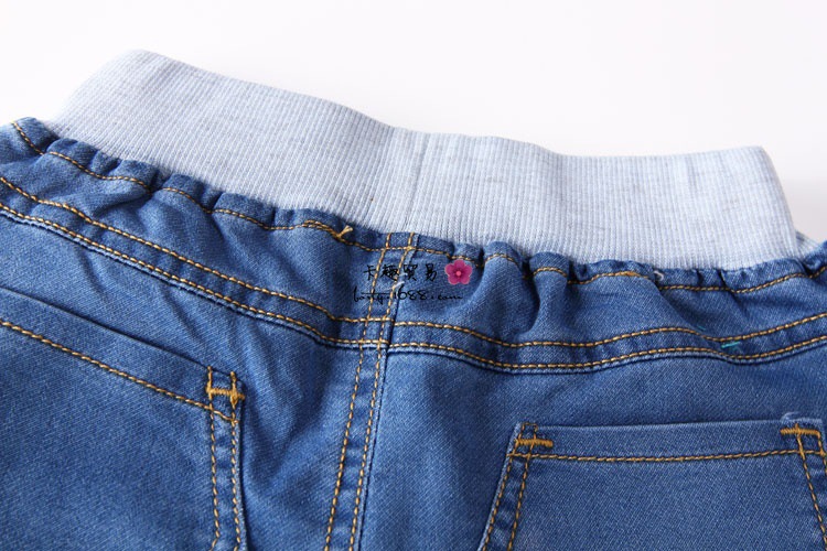 kitty jeans shorts girl 1-7