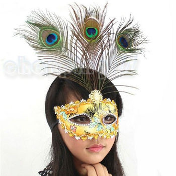 High quality Leather Peacock feather Mask Christmas Carnival Fantastic Masquerad - High-quality-Leather-Peacock-feather-Mask-Christmas-Carnival-Fantastic-Masquerad.jpg_350x350