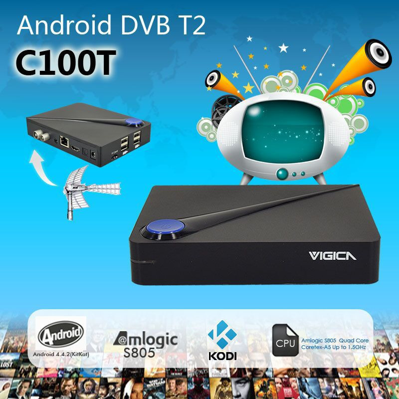 2015-DVB-T2-Vigica-C100T-TV-Receiver-Amlogic-S805-Quad-Core-Android-4-4-2-KitKat