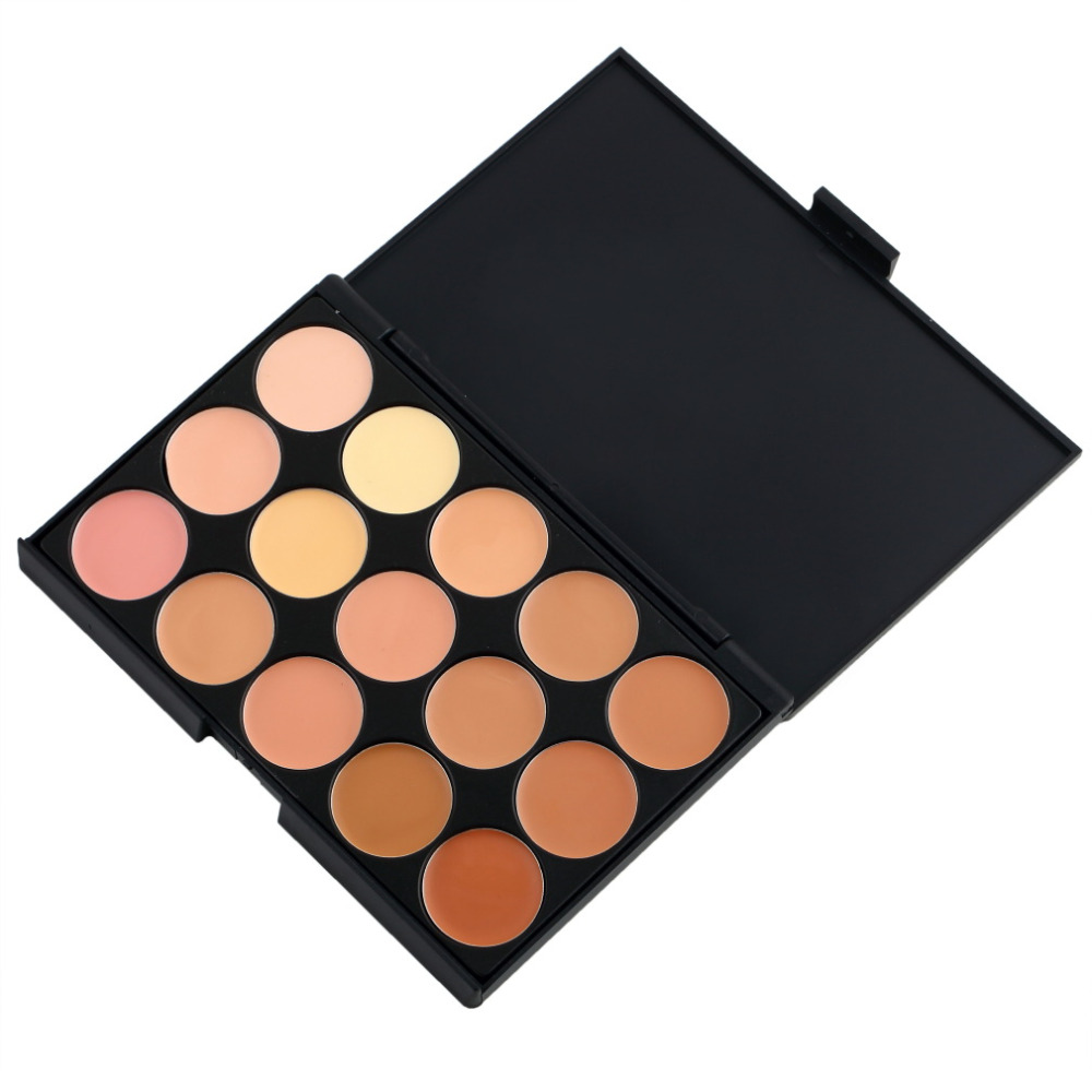 High Quality New 15 color Eyeshadow Camouflage Concealer Palette Hot Selling