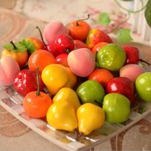 New 2015 10PCS Artificial Decorative Plastic Fruit Home Decor Garden House Kitchen