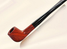 Free Shipping Durable Tobacco Pipe Filter Smoke Pipe  ,Portable Straight Type Red Sandal Wood Pipe Smoking Pipe 12.5cm