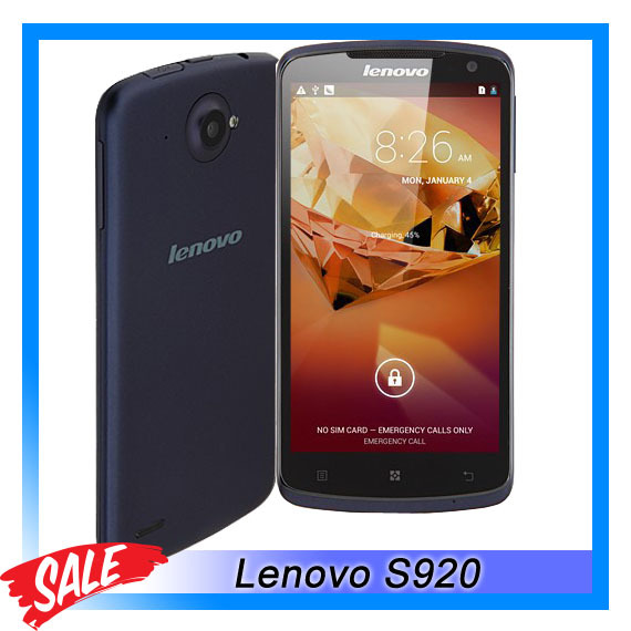 Original Lenovo S920 3G Android 4 2 Smartphone 5 3 inch MTK6589 Quad Core 1 2GHz