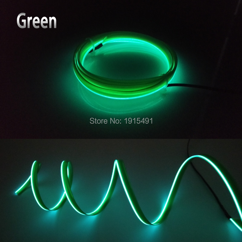 High quality DC-12V Inverter+10 Color Select LED Strip Neon Light 1/2/3/4/5Meter 2.3mm-Skirt EL Wire Rope For Holiday Decorative High quality DC-12V Inverter+10 Color Select LED Strip Neon Light 1/2/3/4/5Meter 2.3mm-Skirt EL Wire Rope For Holiday Decorative