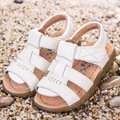 2016 Summer Genuine Leather Children Sandals Beach Footwear First Walker Toddler Kid Boys Shoes Children Girls
