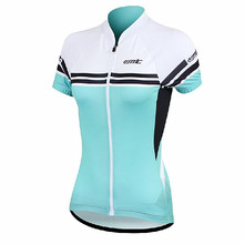 Women Riding Cycling Jersey Bike Bicycle Clothing Clothes Short Sleeve Shirt Tops
