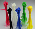 100Pcs pack 5 300mm white color Factory Standard Self locking Plastic Nylon Cable Ties Wire Zip