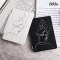 Case for iPad Air 2 Abstract style series Tri fold smart cover Ultra Slim PU Leather