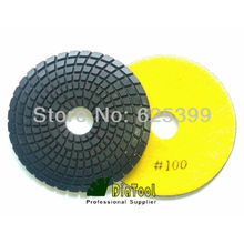 Del diamante flexible Wet pulir piedra, Dia 100 mm, 8 unid/set envío libre