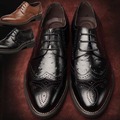 Warm Genuine Leather Men Boots Handmade Platform Autumn Brand Winter