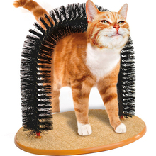 New Plastic Bristles Purrfect Arch Cat Groomer and Massage Kittens Groomer As font b Seen b