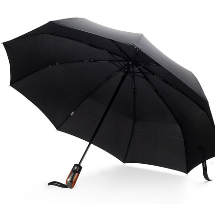 Hot selling automatic umbrellas men black and blue quality windproof uv folding umbrella male stripe free