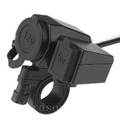 Motorcycle Charger 2 1A Waterproof USB Cigarette Lighter Inverter For Harley Honda Suzuki Kawasaki Ducati Yamaha
