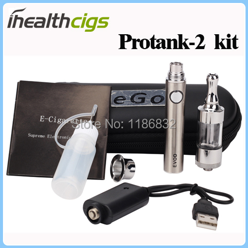 Protank 2 Electronic Cigarette Protank 2 atomzier with EVOD Battery Starter Zipper Single Kit Protank e