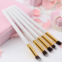 Top Quality 10Pcs Professional Makeup Brush Sets Brushes Black Soft Synthetic Hair Make up Tools Kit