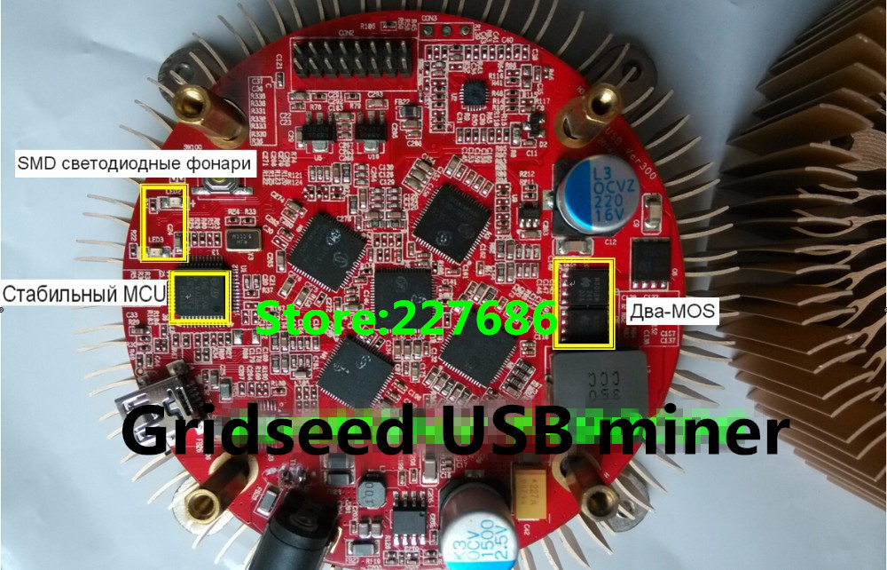 Gridseed usb ltc +   9gh / 300 k bitcoin  litecoin , usb asic , 