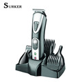 Surker Professional Hair Trimmer 5 In 1 Electric Hair Clipper Shaver Sets Electric Shaver Beard Trimmer
