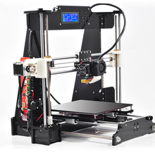 2 color Upgraded Quality High Precision Reprap Prusa i3 DIY 3d Printer kit with 2 Rolls Filament+ LCD +8GB SD card+DHL Shipning