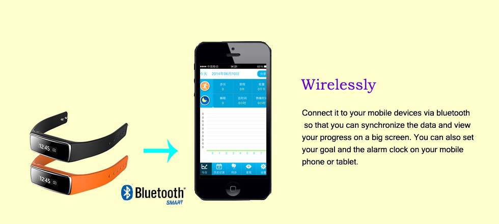 connect smart bracelet to android