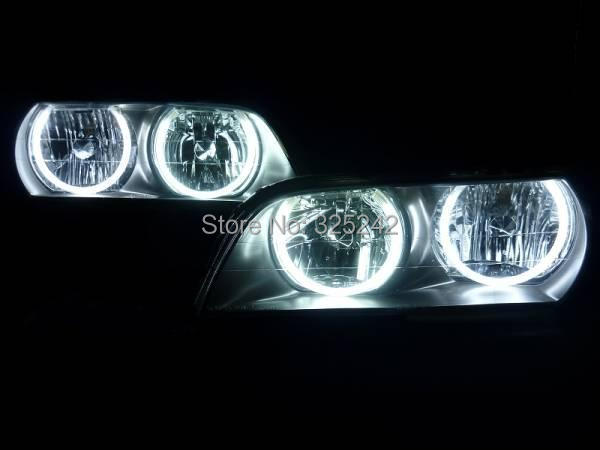 Switchback LED Angel Eyes Halo Rings Kit For Toyota Chaser 96-01(3)