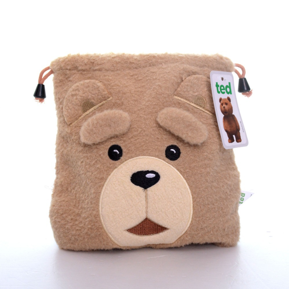 Lovely Plush Men\'s Bear Ted Brown Drawstring Sundr...