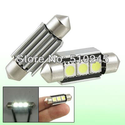 10x      c5w 3   smd 3smd 5050 39  CANBUS  OBC   