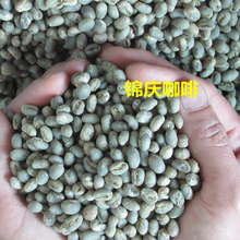 Wholesale Jinqing Featured Products China Yunnan Baoshan Arabica Raw Green Coffee Green Beans Round 1 Pound