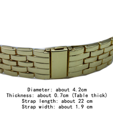 New Arrival Fashionable And Classic Diamond Stainless Steel Wrist Watch Gold Silver Rose Gold Color WH