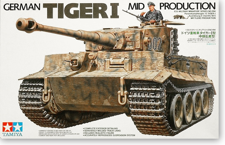 Tamiya model tank rising world war ii German tiger 
