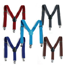 Cool Kids Boy Girls Child Clip on Suspenders Elastic Y Shape Adjustable Braces