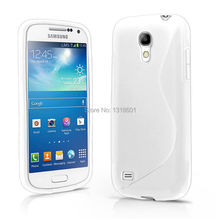 Free Shipping TPU Soft Silicone S Line Phone Case Cover For Samsung Galaxy S4 mini i9190