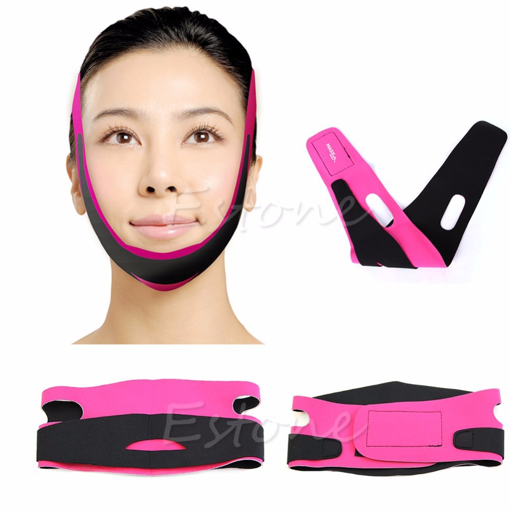 Ultra-thin Chin Cheek Slim Band Lift Up Anti Wrinkle Mask Strap V Face Line Belt