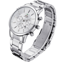 Weide WH3312 relojes hombres de cuarzo reloj deportivo Diver Luxury Brand hombres de acero calendario completo relojes de pulsera Relogio Masculino