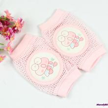 1pair Baby Toddler Safety Knee Pad Short Kneepad Crawling Protective Breathable Free Shipping