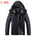 autumn winter new Plus thick velvet jacket Men s casual coat jacket Windand waterproof anti cold
