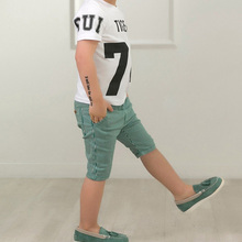 Free shipping Hot sale 2015 children clothing for the boy baby boy shorts stripe tom boy