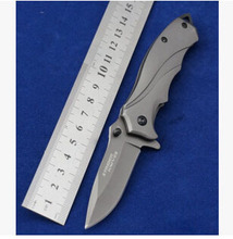 2015 nueva multifunción cuchillos de hoja plegable cuchillo que acampa al aire supervivencia del cuchillo de caza del cuchillo herramienta regalo a parte