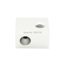 5PCS High Quality Aluminum Heater Block M6 Specialized for MK7 MK8 Makerbot 3D Printer Extruder 3D