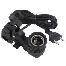 Photo Studio E27 AC Swivel Socket Adatper Light Stand Mount Umbrella Lamp Bulb lamp single Holder for all e27 Screw Light