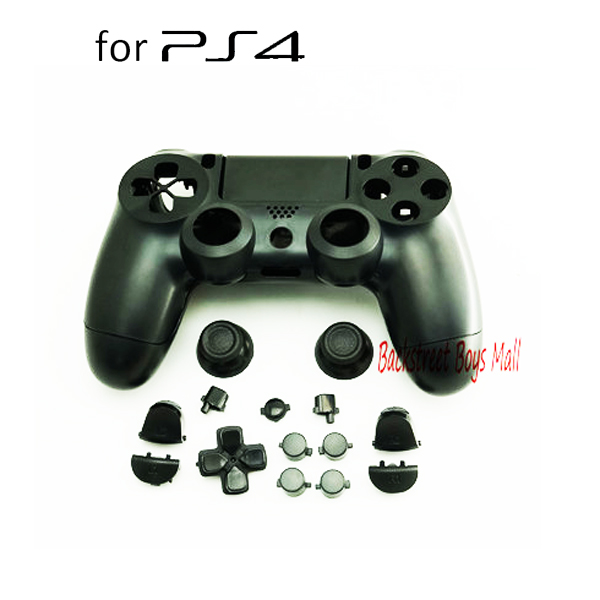 Matte Black Controller Full Housing Shell Button for Dualshock PS4 Playstation 4