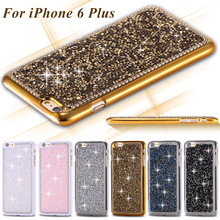 For iPhone 6 Fashion Back Cover Luxury Glitter Bling Rhinestone Diamond Case For iPhone 6 4